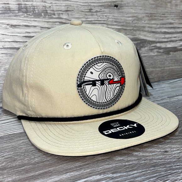 GMC AT4 Topo 3D Classic Rope Hat- Birch/ Black - Picture 2 of 4